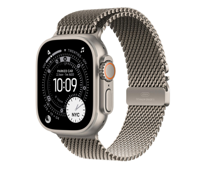 Smartwatch APPLE Apple Watch Ultra 3 GPS + Cellular 49mm Naturalny/Bransoleta mediolańska - rozmiar S